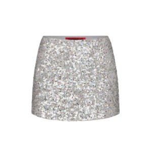 Dizzy Sequin Skirt - Iridescent Sequins