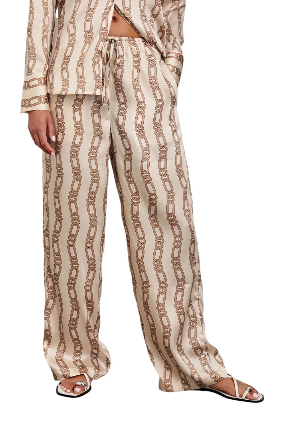 Damani Pant - Ivory Gold Link - Image 3