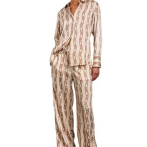 Damani Pant - Ivory Gold Link