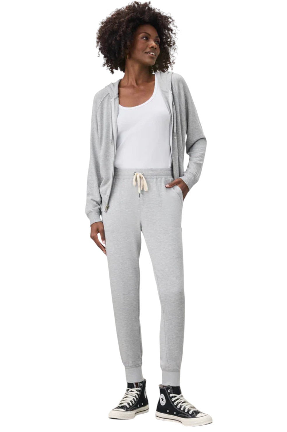 Super Soft Jogger - Heather Grey - Image 5