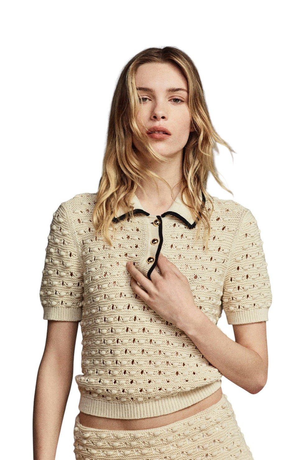 The Bauble Polo - Cream - Image 2