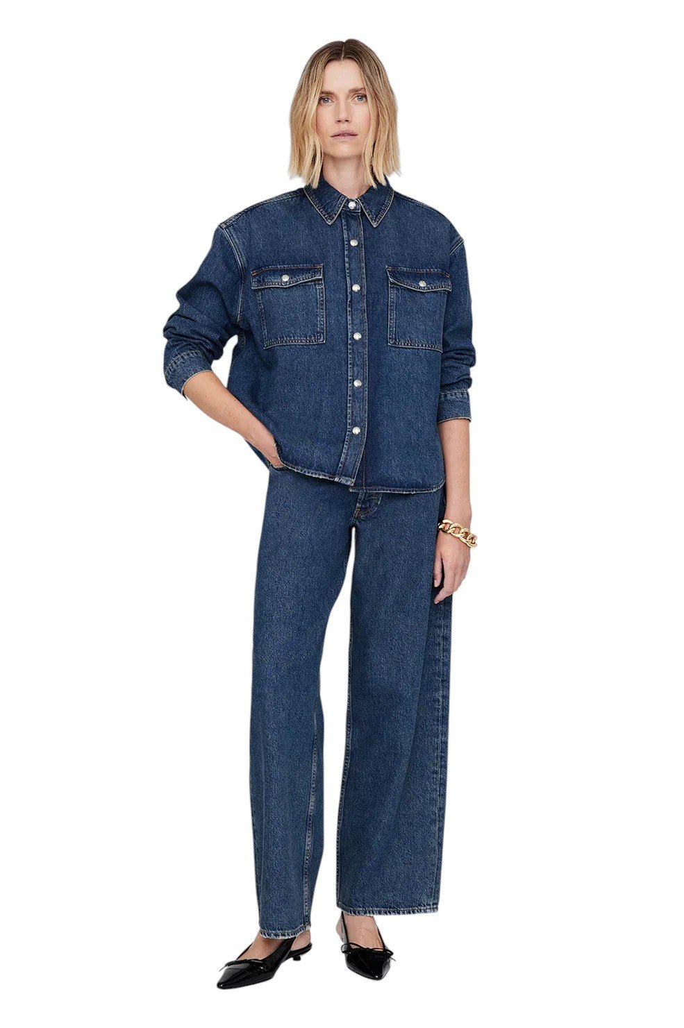 Paxton Shirt - Sea Blue - Image 5