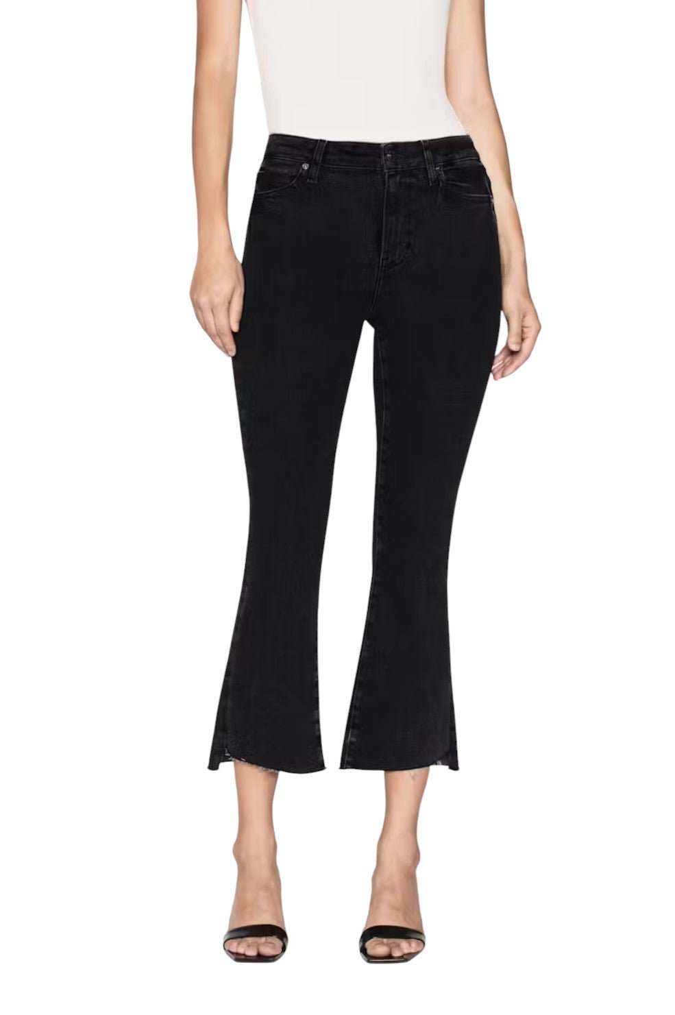 Le Crop Mini Boot - Radio Cascade Hem