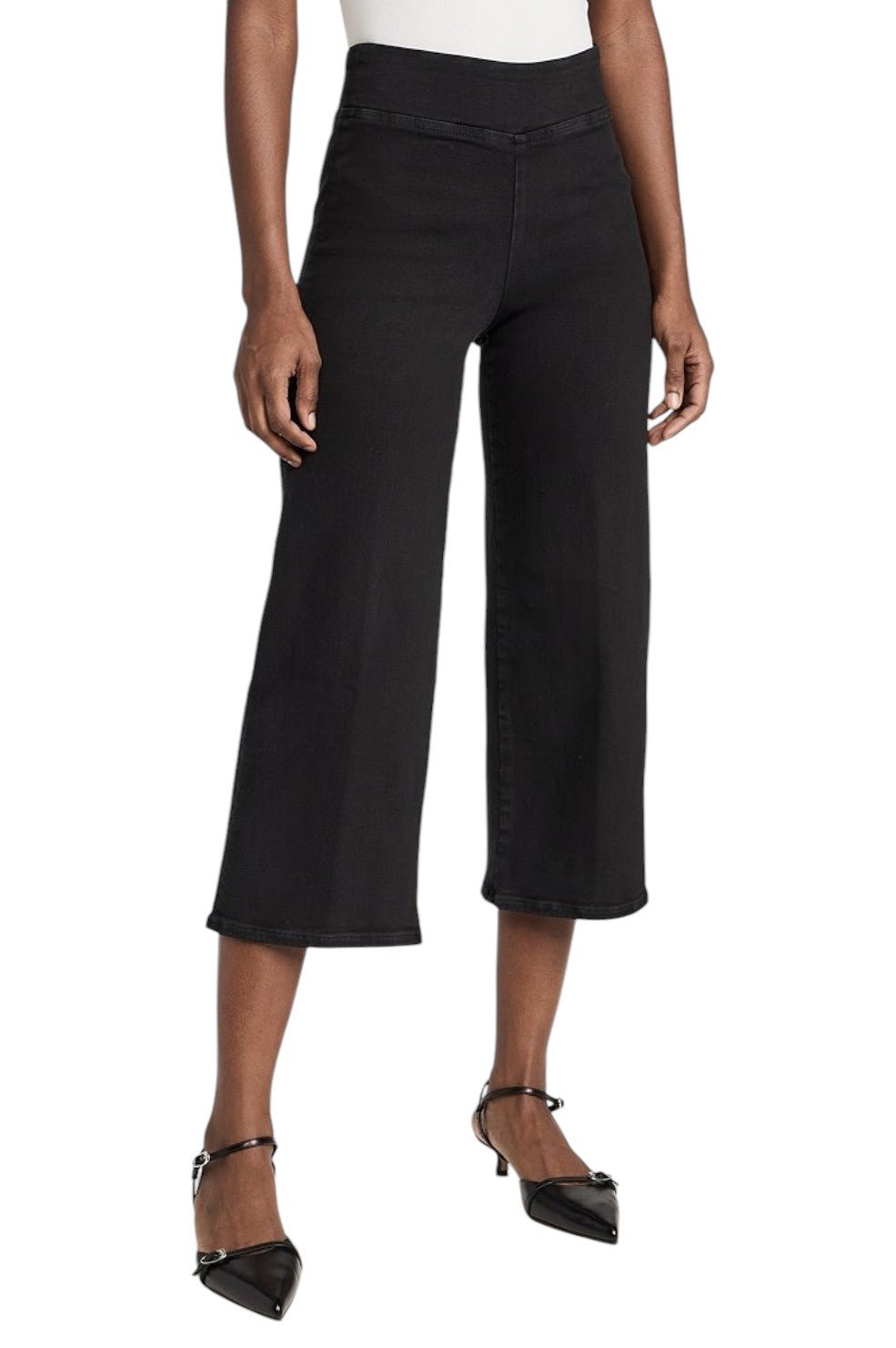 Jetset Wide Leg Crop - Sheen Noir - Image 3