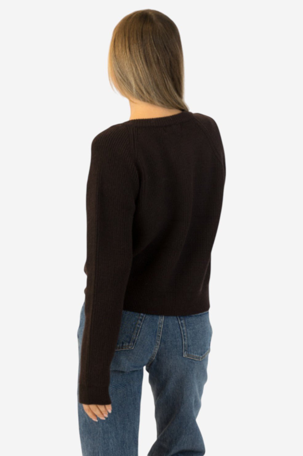 Belle Cardigan - Chocolate - Image 3