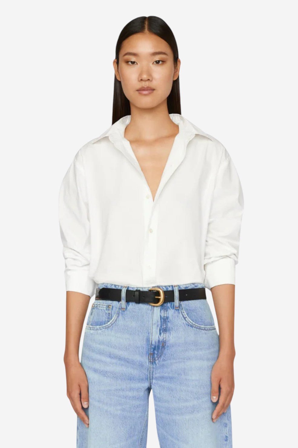 The Oversized Shirt - Blanc