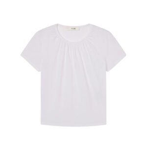 The Gathered Tee - White