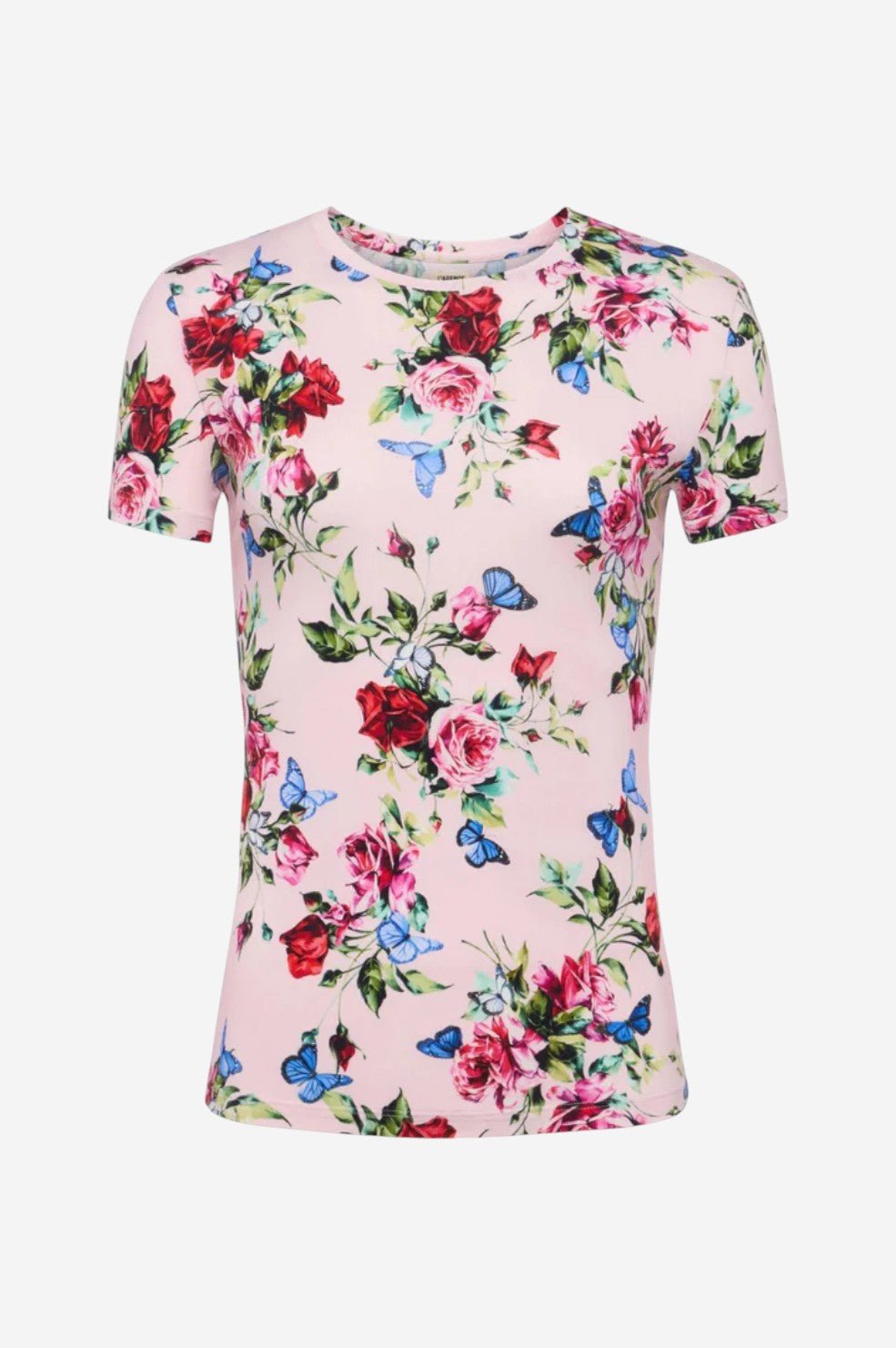 Ressi Tee - Light Pink Multi Femme Rose - Image 4