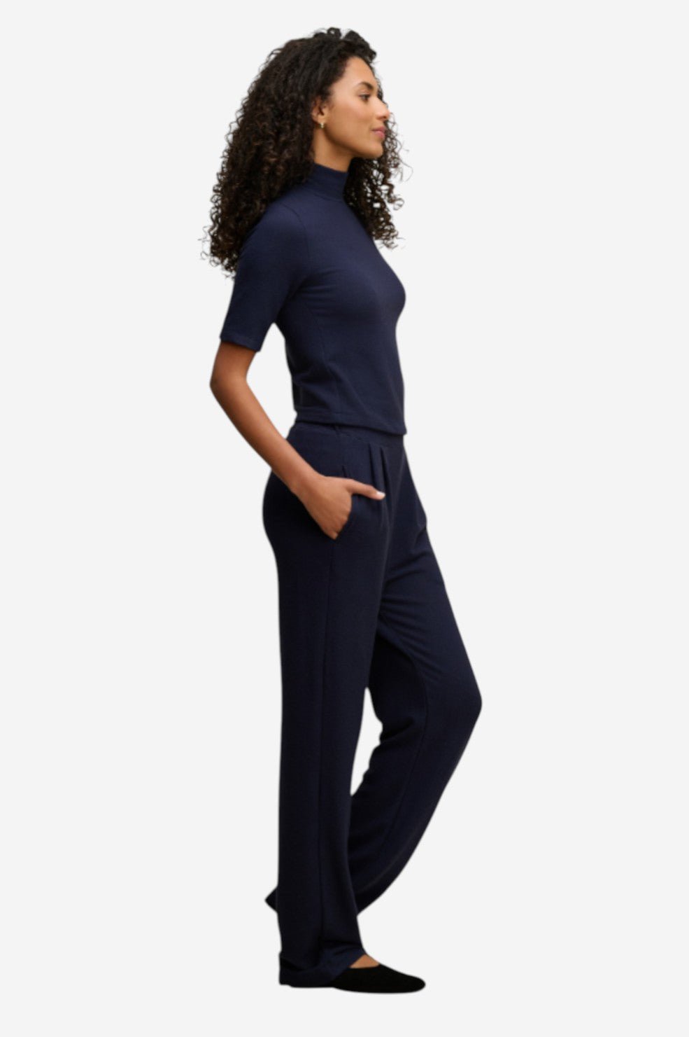 Malaya Top - Navy - Image 3