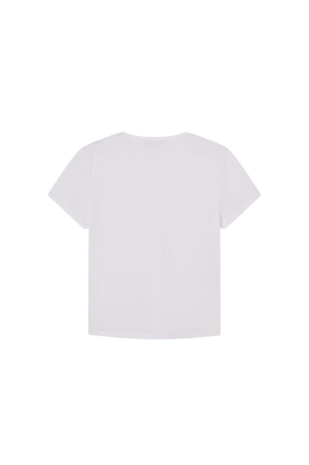 The Gathered Tee - White - Image 3
