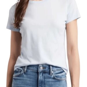 The Linen Baby Tee - Light Chambray