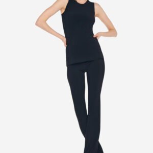 Sleeveless Swing Top - Black