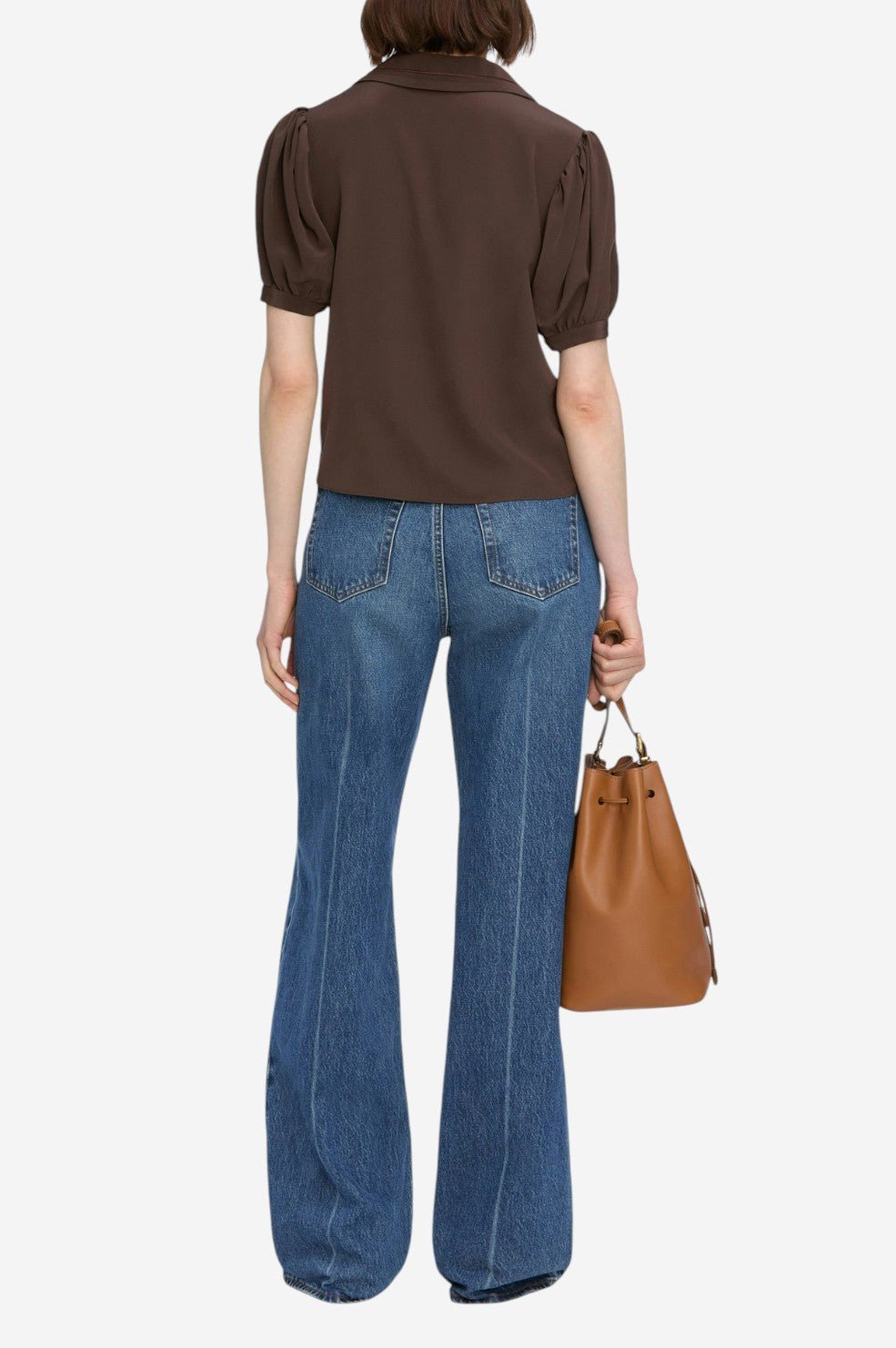 The Sailor Blouse - Coffee - Image 5