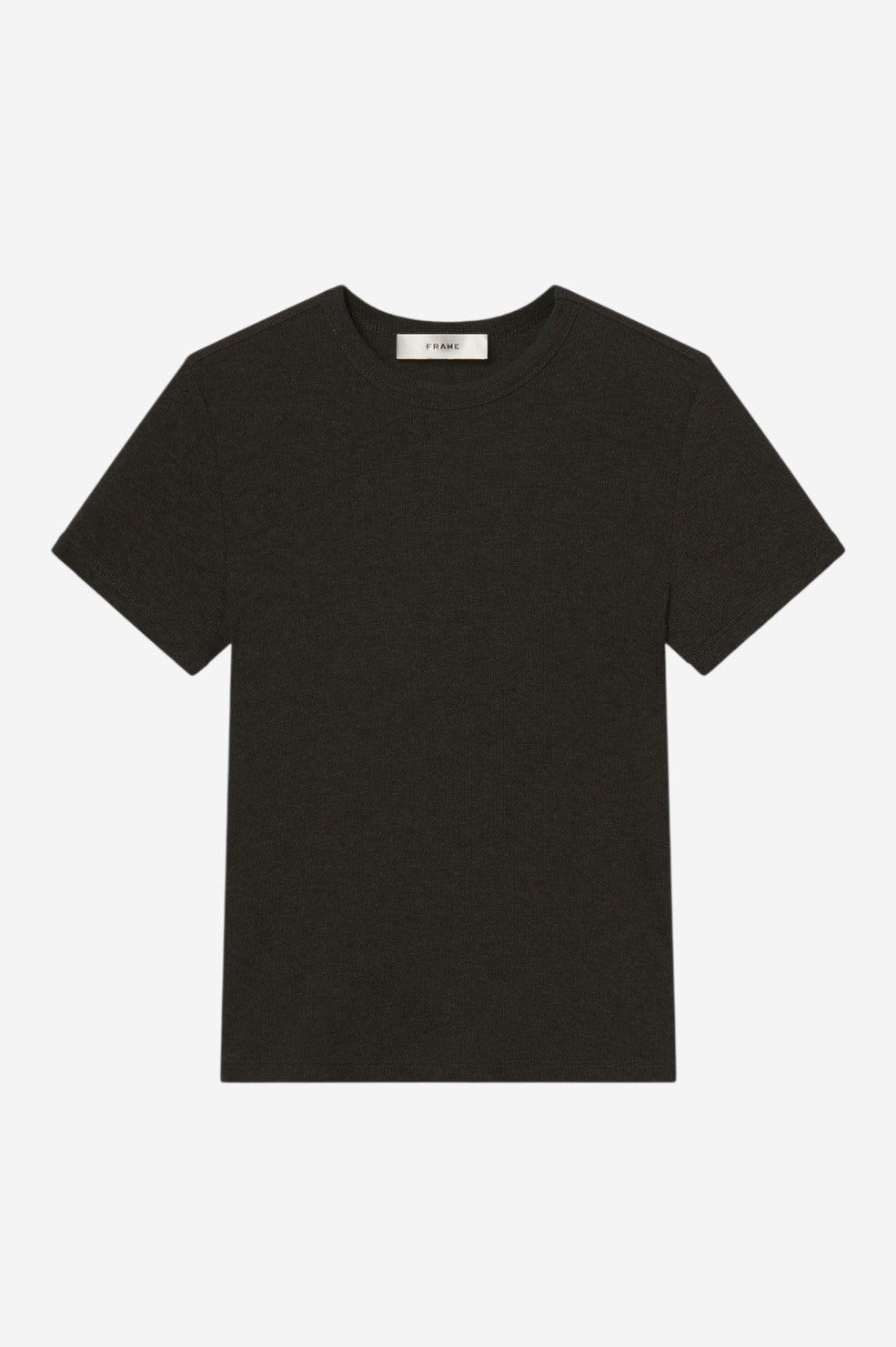 The Rib Baby Tee - Coffee Heather - Image 2