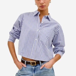 Ramy Top - Mariner White Stripe