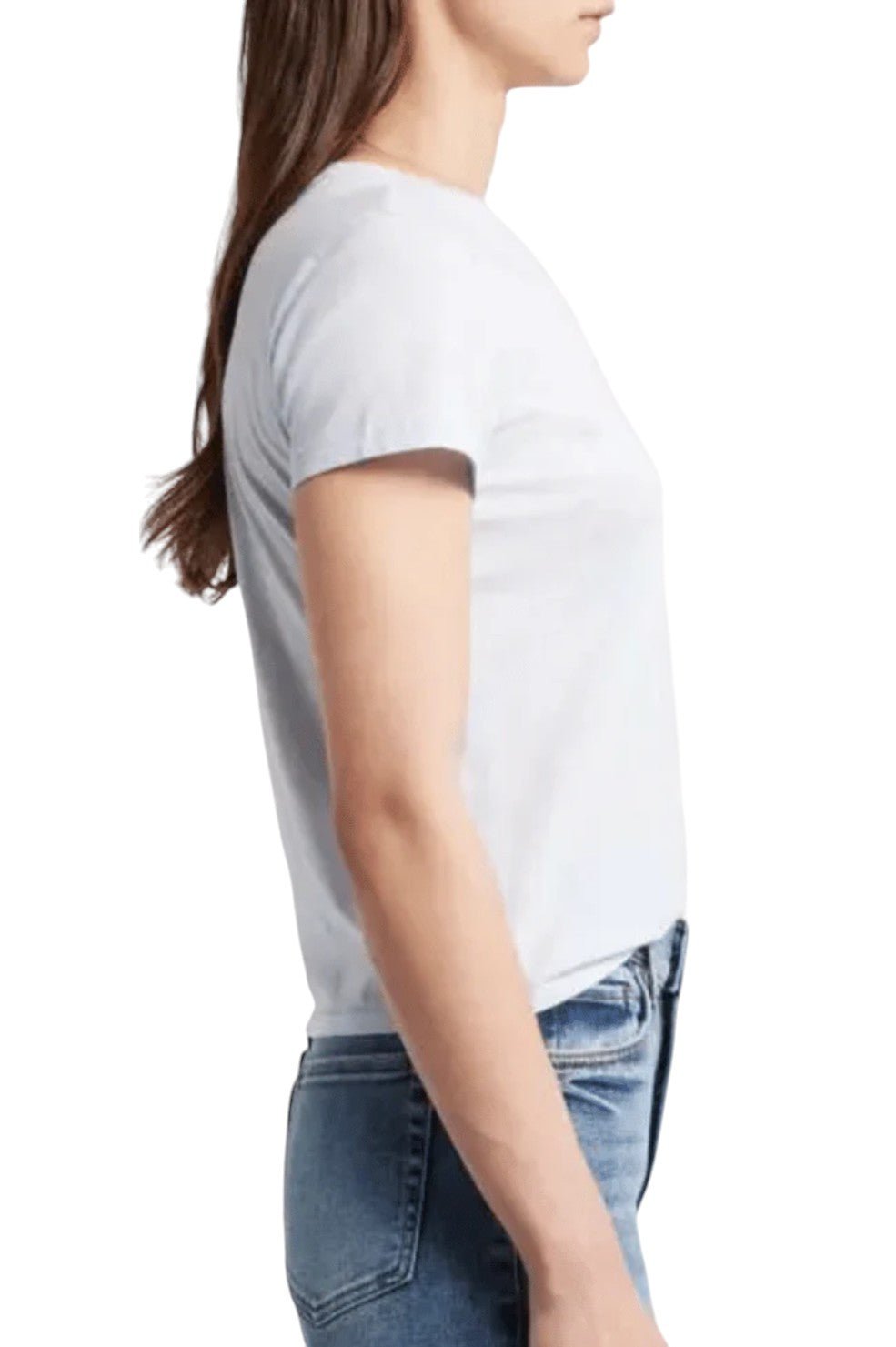 The Linen Baby Tee - Light Chambray - Image 2