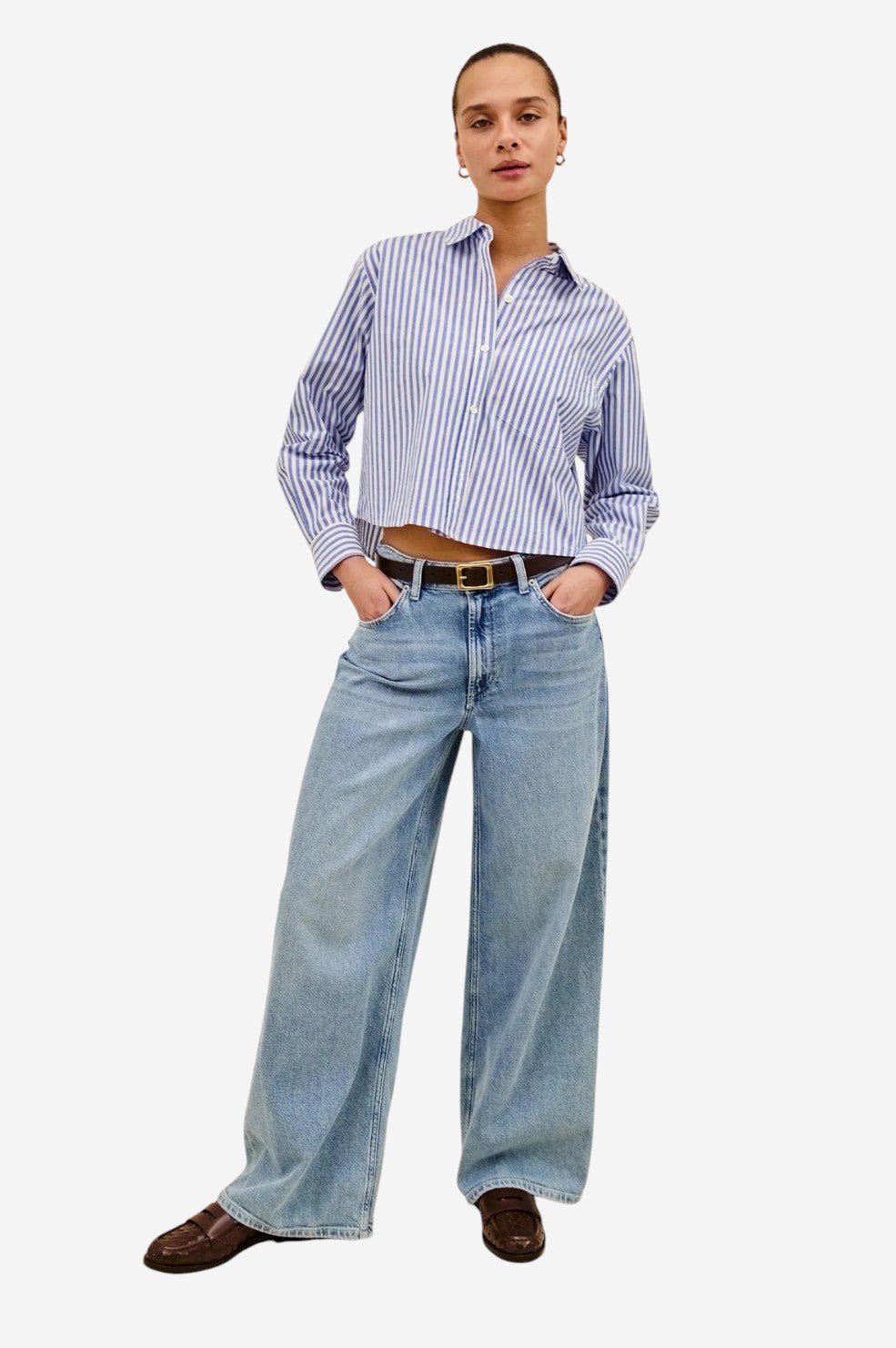 Ramy Top - Mariner White Stripe - Image 2