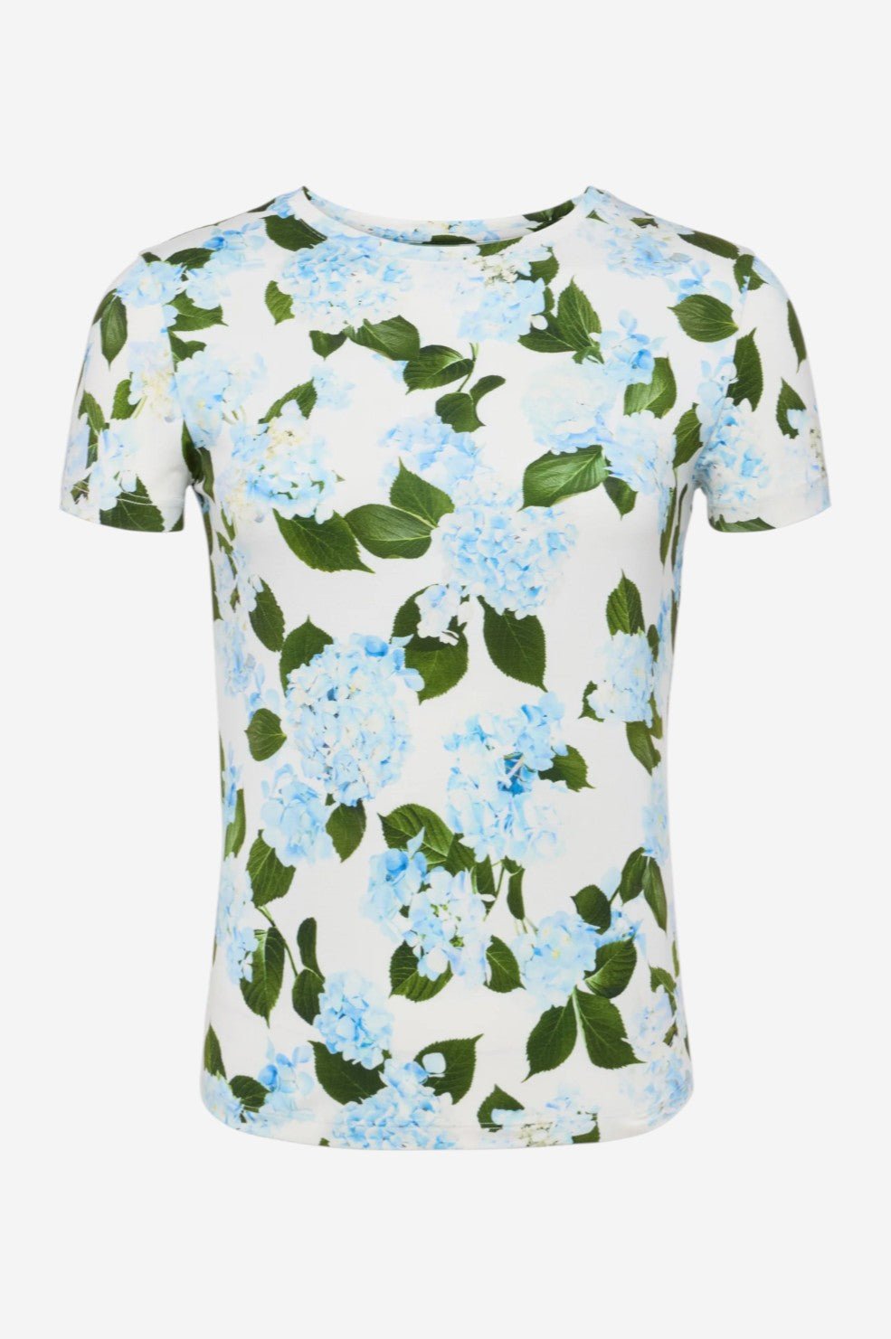 Ressi Tee - Ivory/Light Blue Hydrangea - Image 5