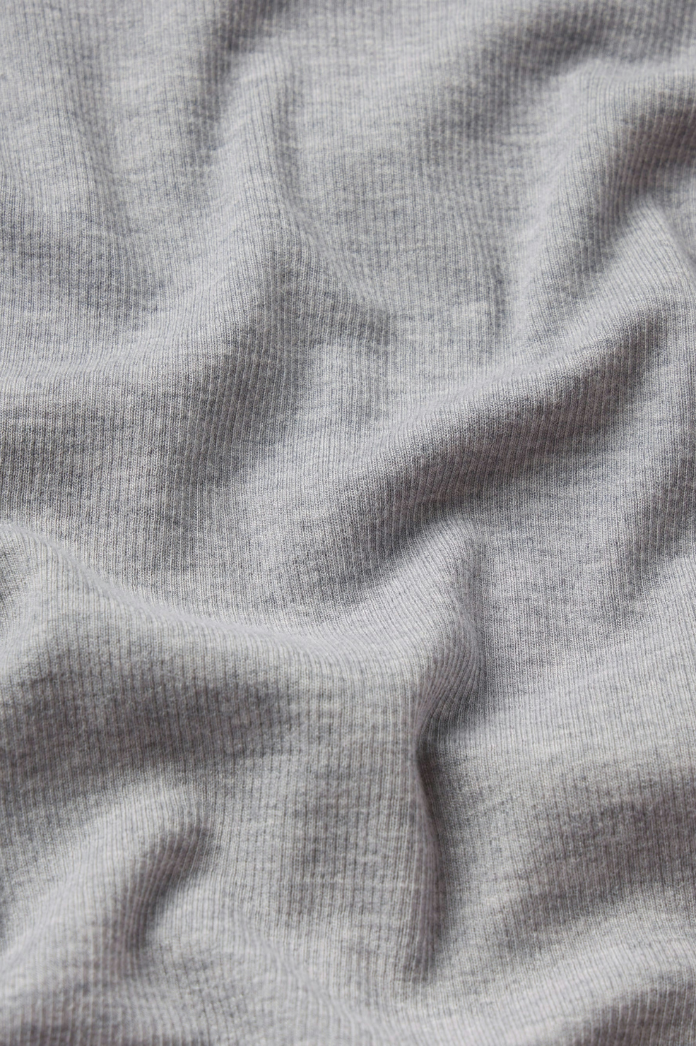 The Rib Baby Tee - Heather Grey - Image 6