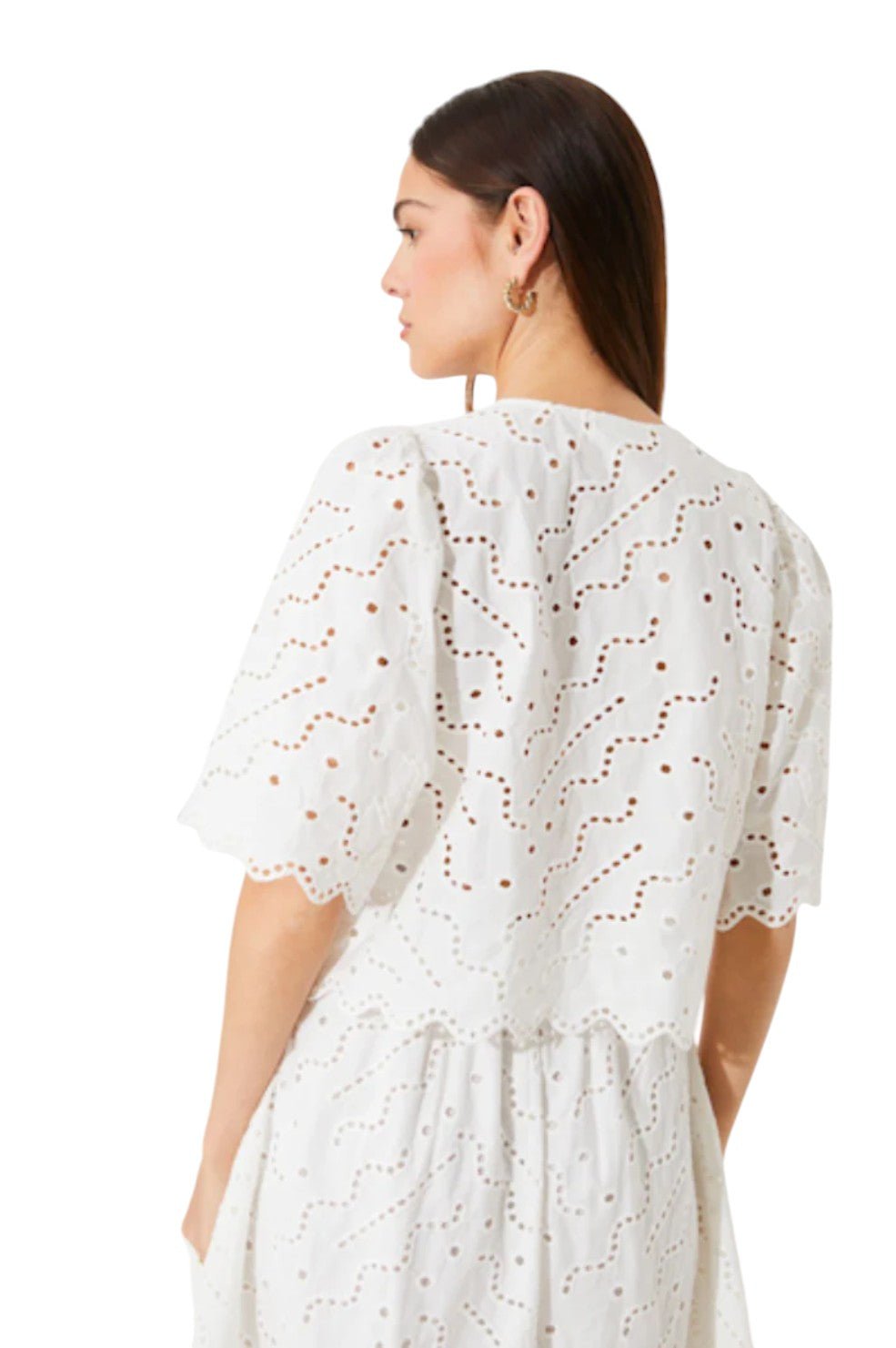 Liam Top - Blanc Casse - Image 2