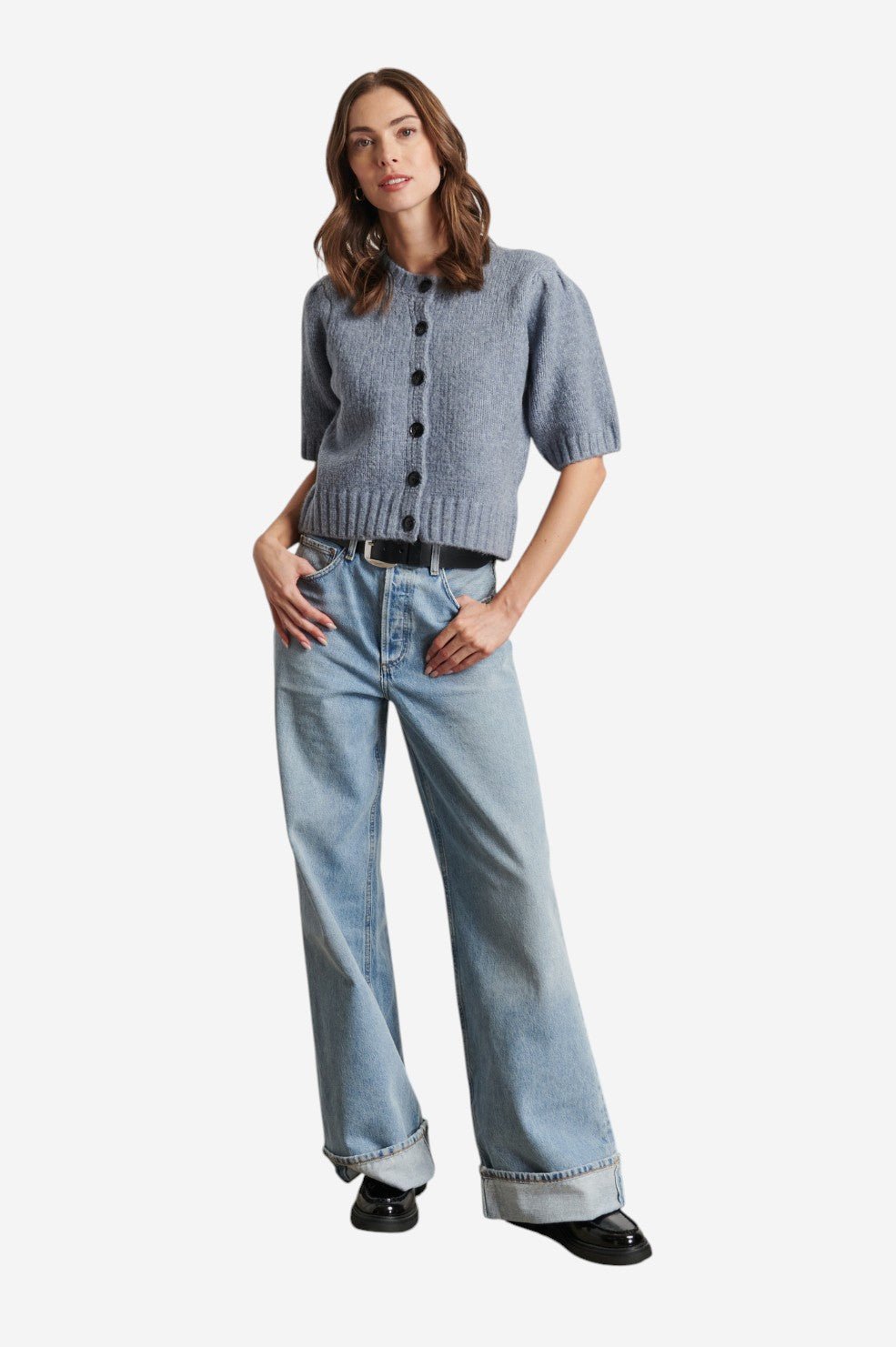 Coco Cardigan - Oxford Evening - Image 2