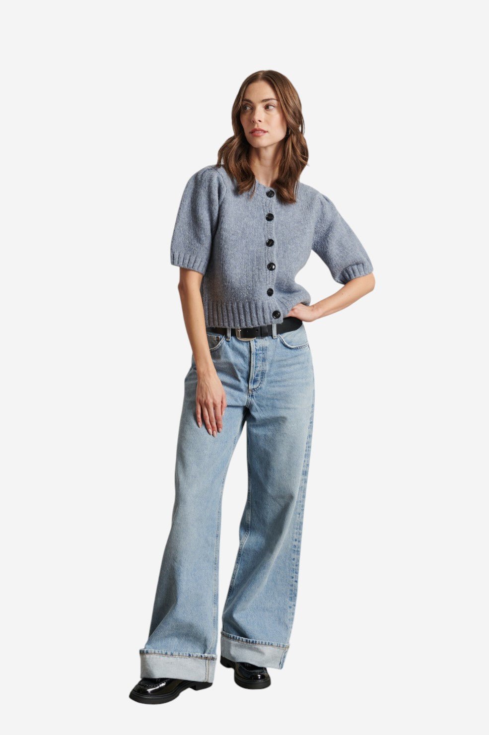 Coco Cardigan - Oxford Evening - Image 3