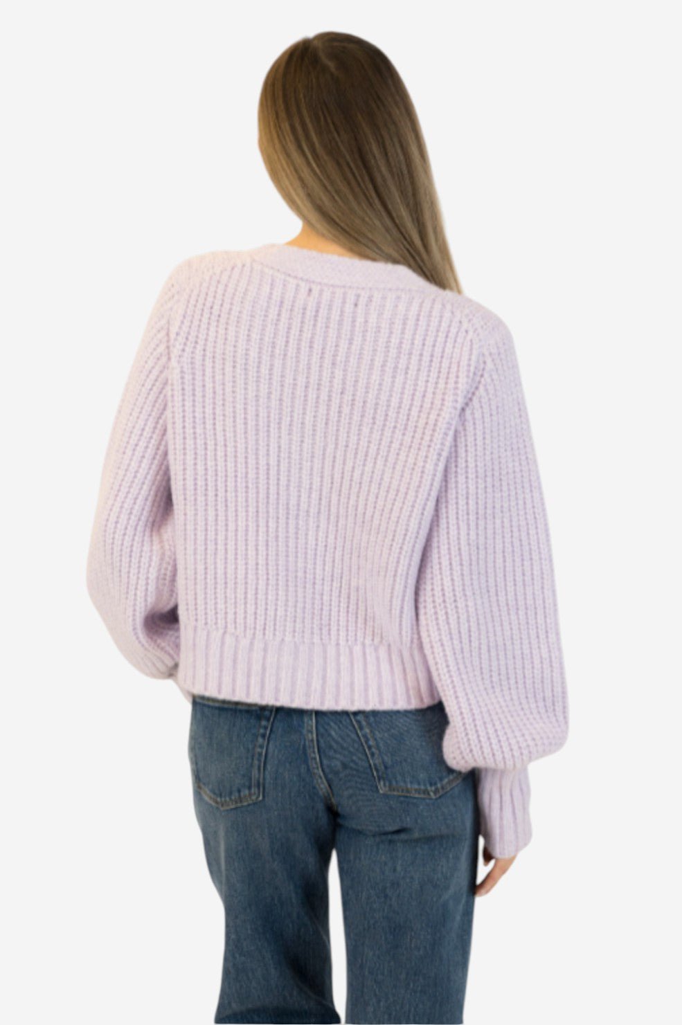 Matilda Cardigan - Lilac - Image 3