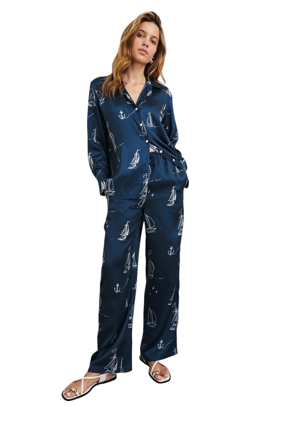 Ledger Shirt - Sailboats