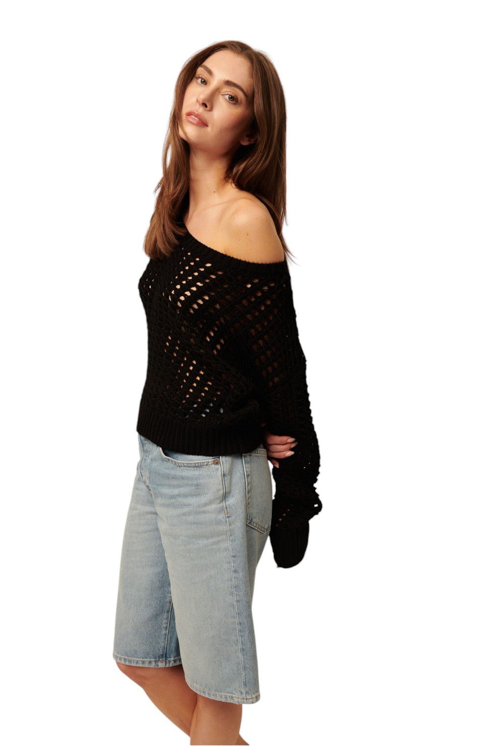 Evie Top - Caviar - Image 3