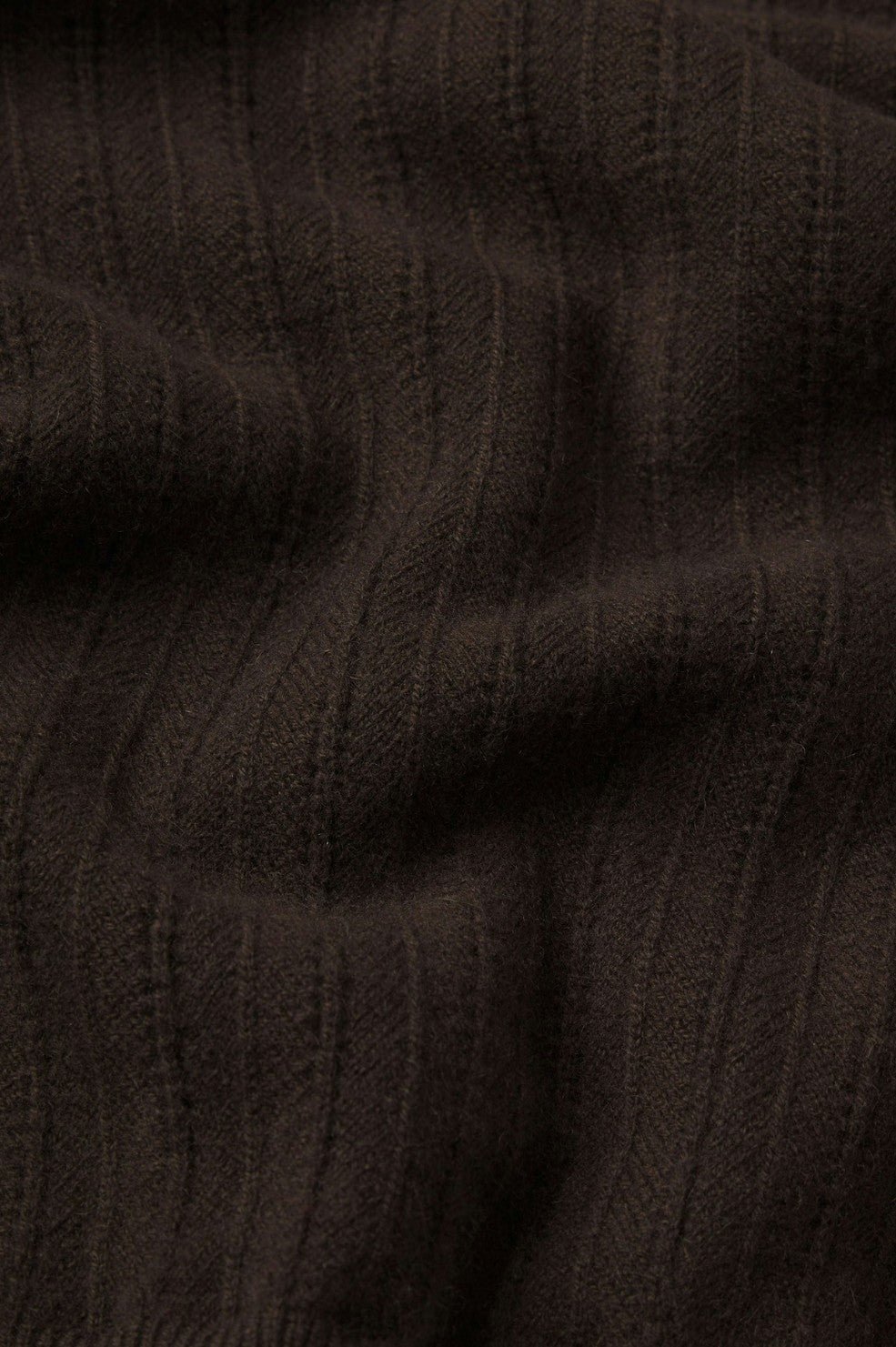 The Ladder Pointelle Cardi - Coffee - Image 7