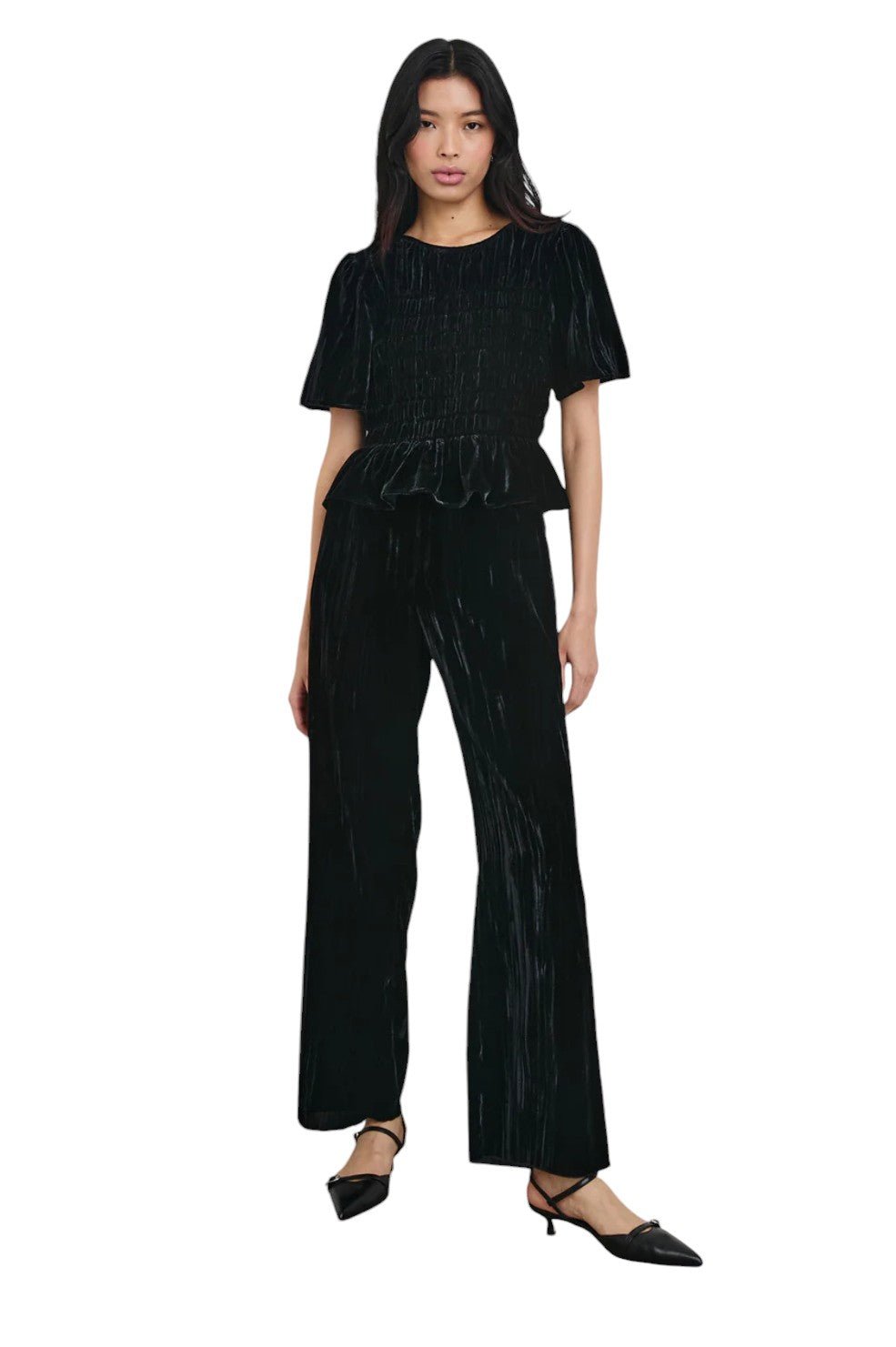 Brissa Pant - Black Velvet - Image 4