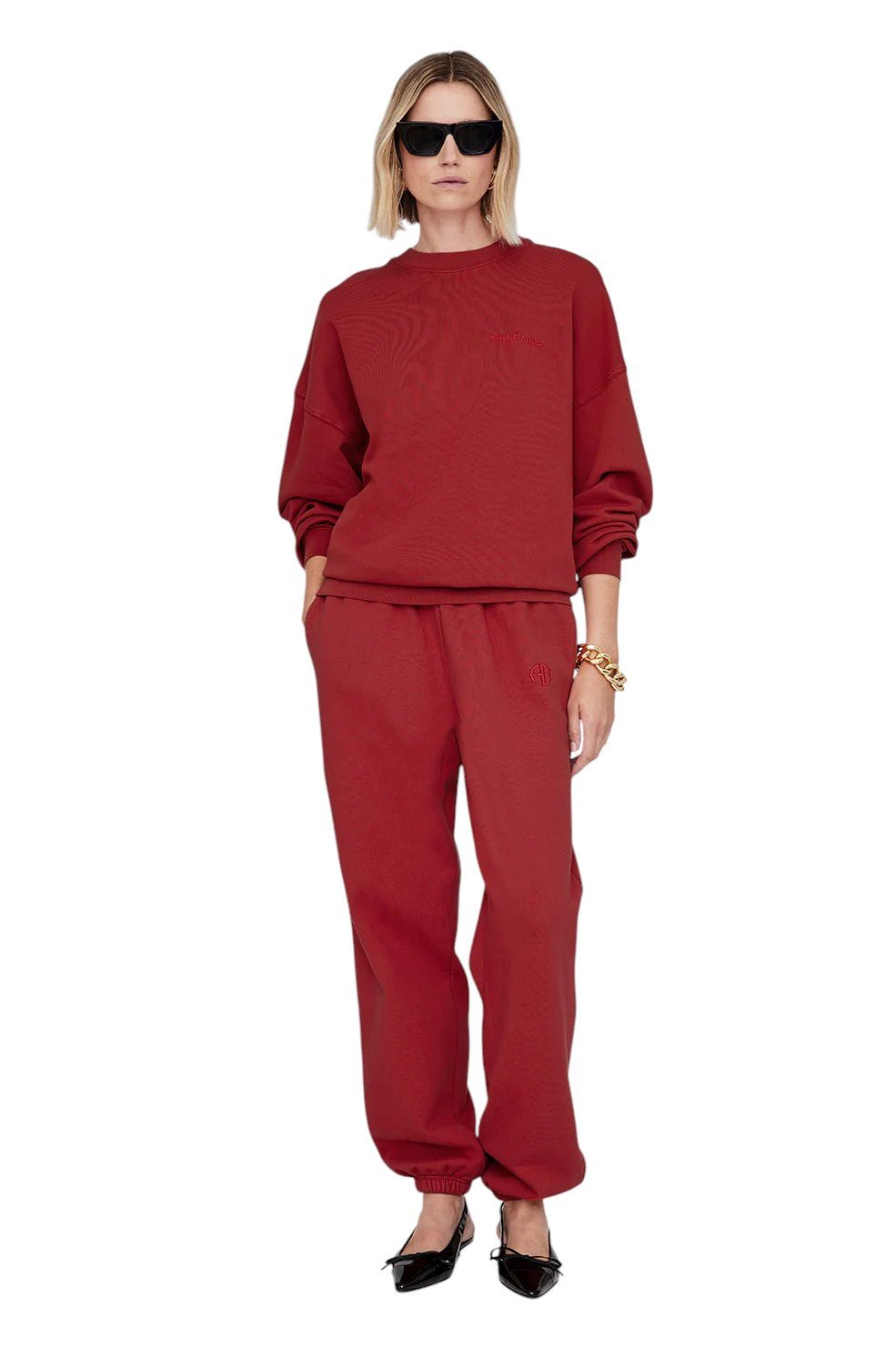 Miles Sweatshirt - Washed Red - Image 2