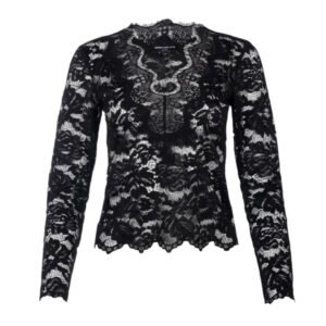 Yoko Lace Top - Black